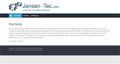 Desktop Screenshot of jensen-tec.com